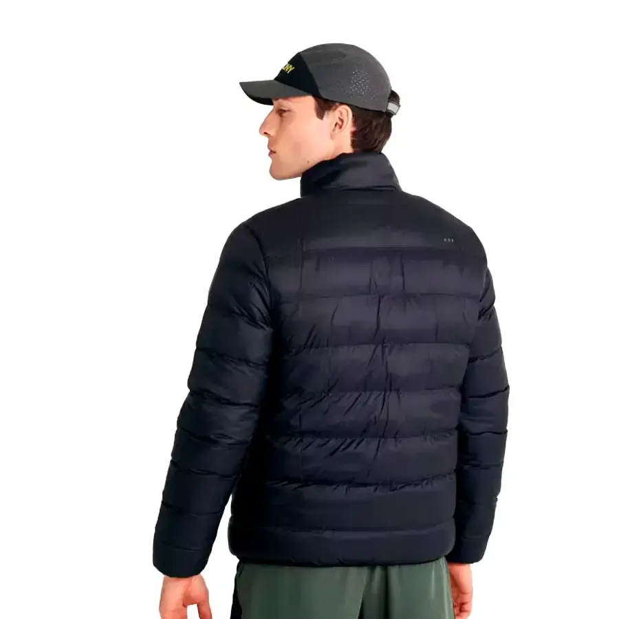 Imagen 2 de 7 de Campera Saucony Reversible Snowdrift-NEGRO/VERDE