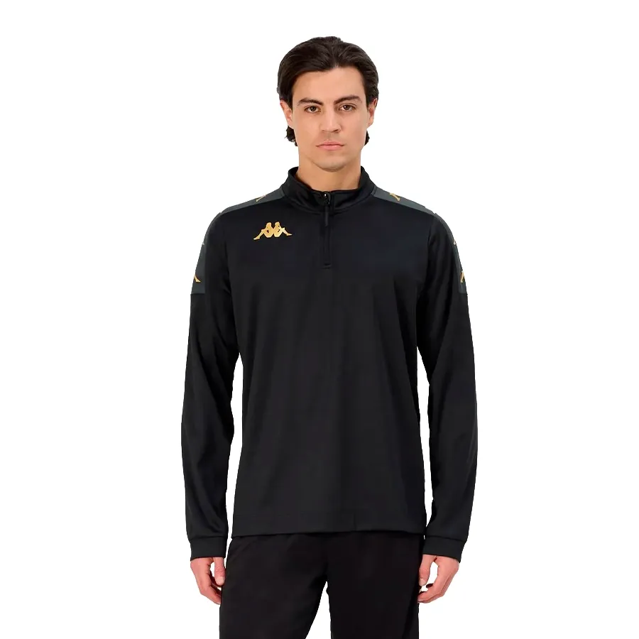 Imagen 0 de 6 de Buzo Kappa Football Gassolo-NEGRO/GRIS