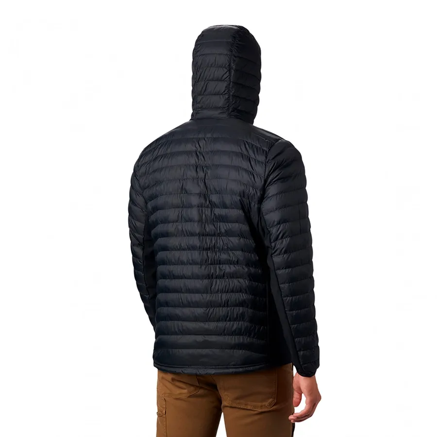 Imagen 3 de 7 de Campera Columbia Power Pass Hooded Jacket-NEGRO