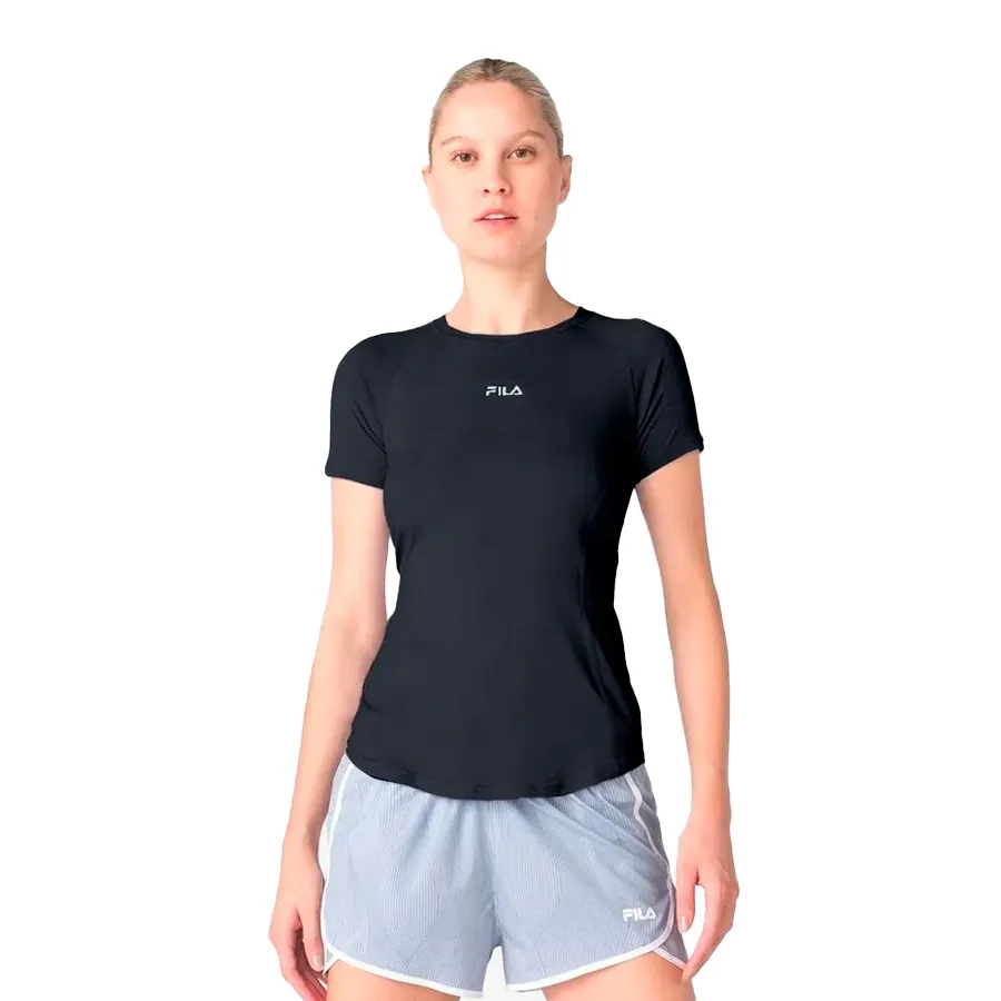 Imagen 3 de 5 de Remera Fila Racer-NEGRO