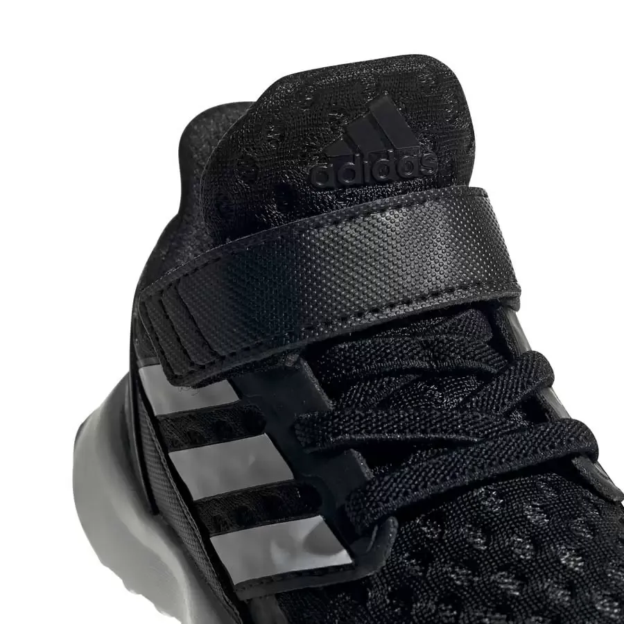 Imagen 4 de 5 de Zapatillas adidas Rapidarun-NEGRO/BLANCO
