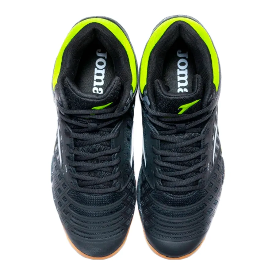 Imagen 4 de 7 de Zapatillas Joma Block 2401-NEGRO/LIMA/BLANCO