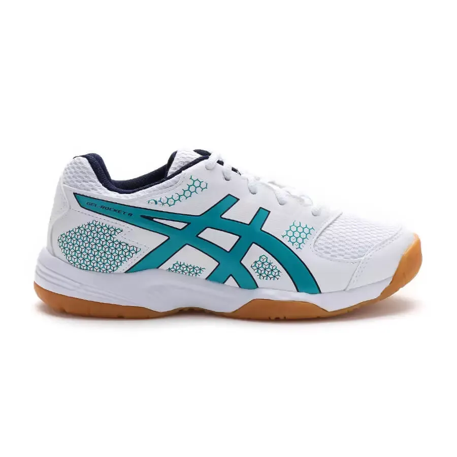 Imagen 4 de 5 de Zapatillas Asics Gel Rocket 8 A-BLANCO/VERDE/MARINO