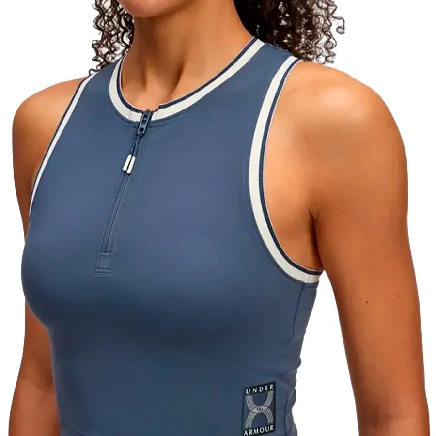 Imagen 2 de 3 de Musculosa Under Armour Run 96-MARINO/BLANCO