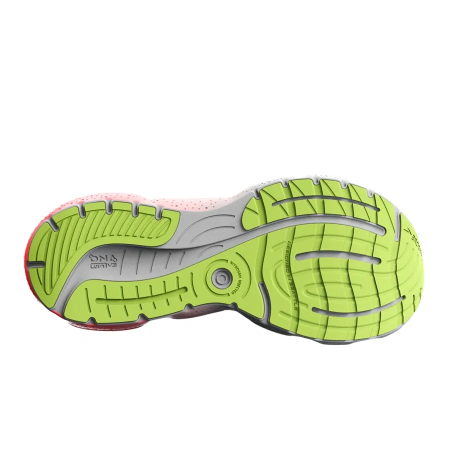 Imagen 5 de 6 de Zapatillas Brooks Glycerin 20-LIMA/NARANJA/BLANCO