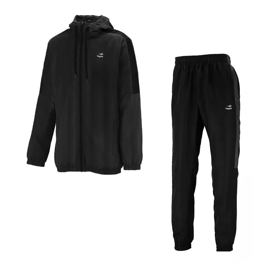 Imagen 0 de 2 de Conjunto Topper Woven-NEGRO