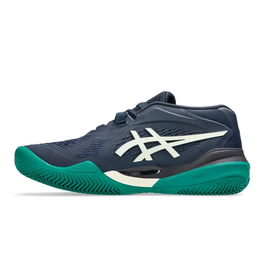 Imagen 2 de 5 de Zapatillas Asics Gel-Resolution X Clay-MARINO/VERDE