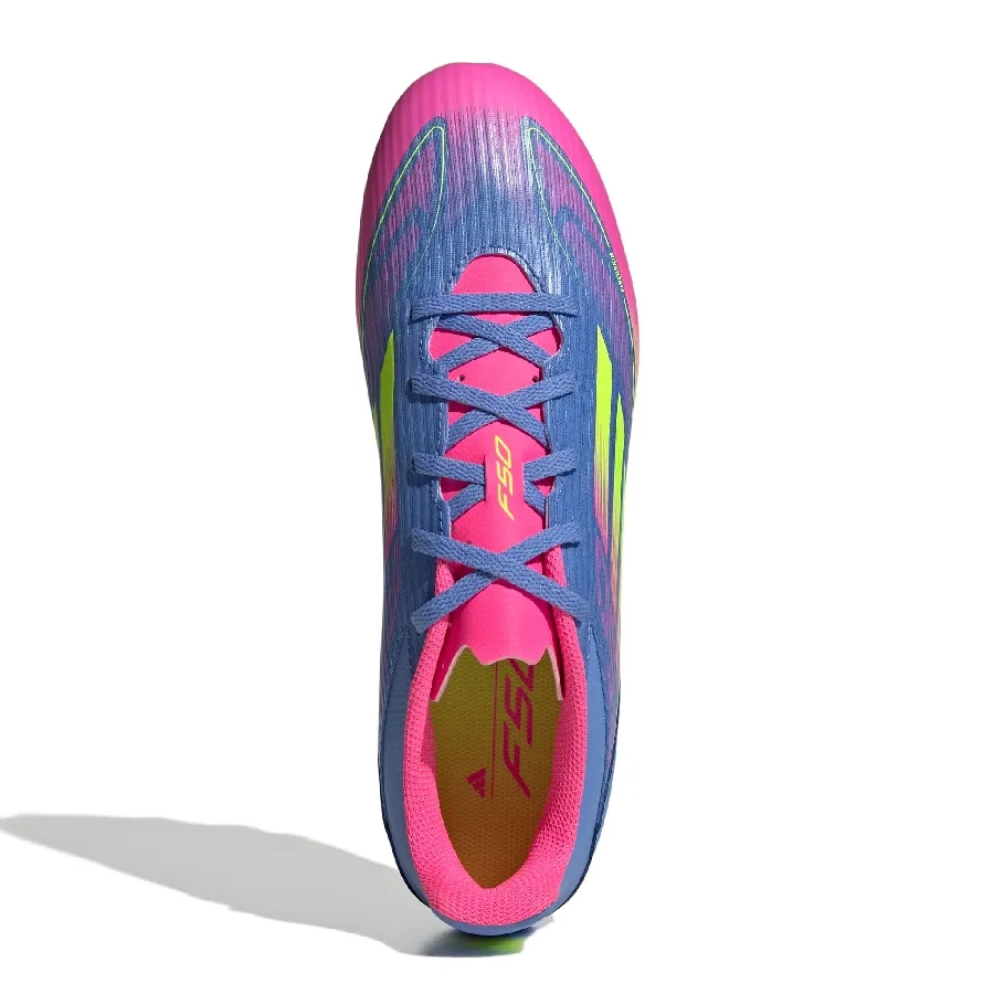 Imagen 2 de 6 de Botines adidas F50 Club Fg-VIOLETA/ROSA FLUOR/AMARILLO FUOR