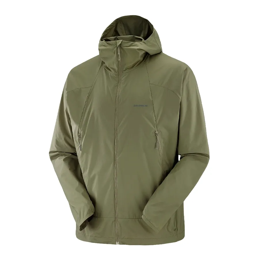 Imagen 2 de 8 de Campera Salomon Outwind-VERDE