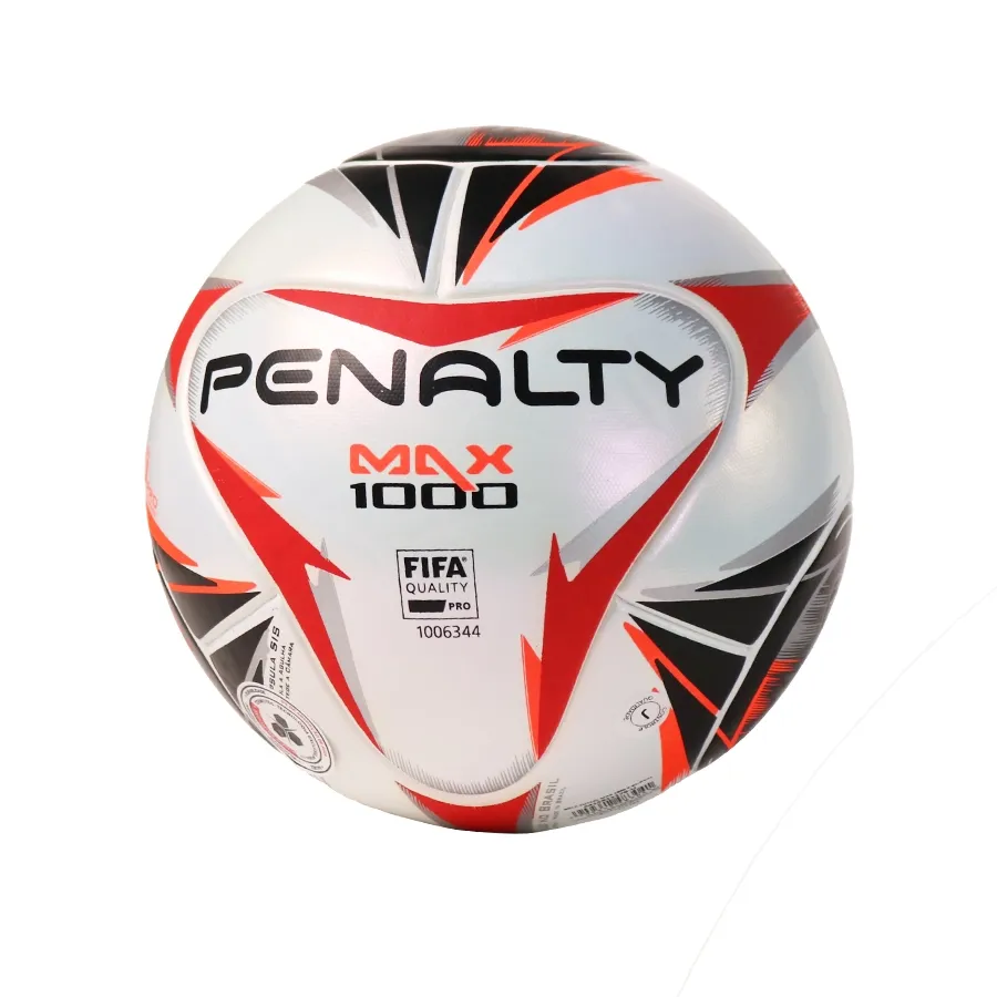 Imagen 0 de 3 de Pelota Penalty Balon Futsal Max 1000-BLANCO/NEGRO/NARANJA