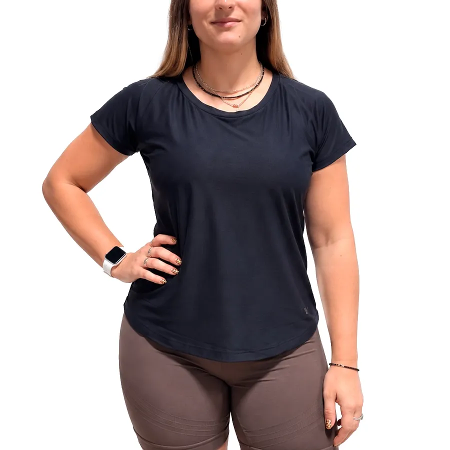 Imagen 0 de 3 de Remera Kamp M/Entera 26-NEGRO