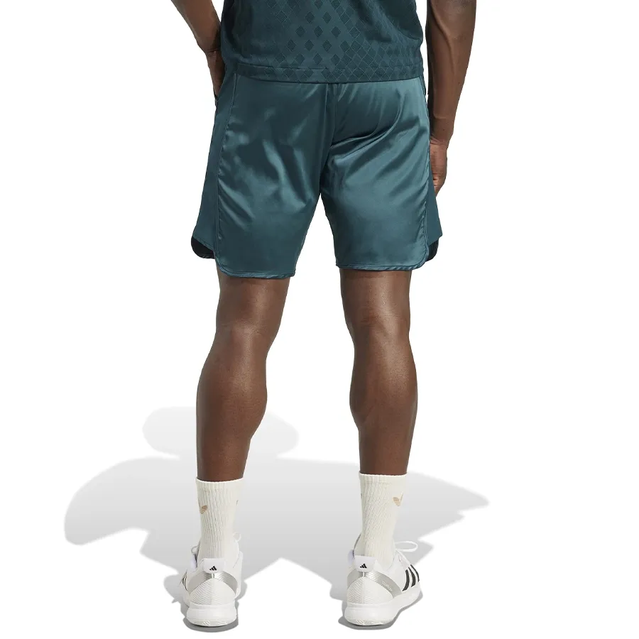 Imagen 2 de 5 de adidas Shorts  de tenis Pro Climacool Ergo-PETROLEO