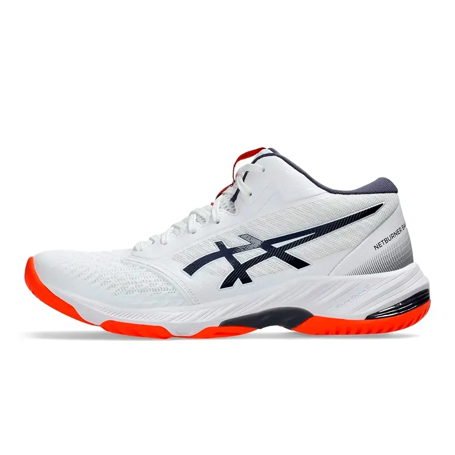 Imagen 2 de 6 de Zapatillas Asics Netburner Ballistic Ff Mt 3-BLANCO/GRIS/NARANJA