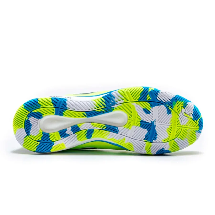 Imagen 3 de 8 de Botines Joma Invicto In-AMARILLO FLUOR/NARANJA/AZUL