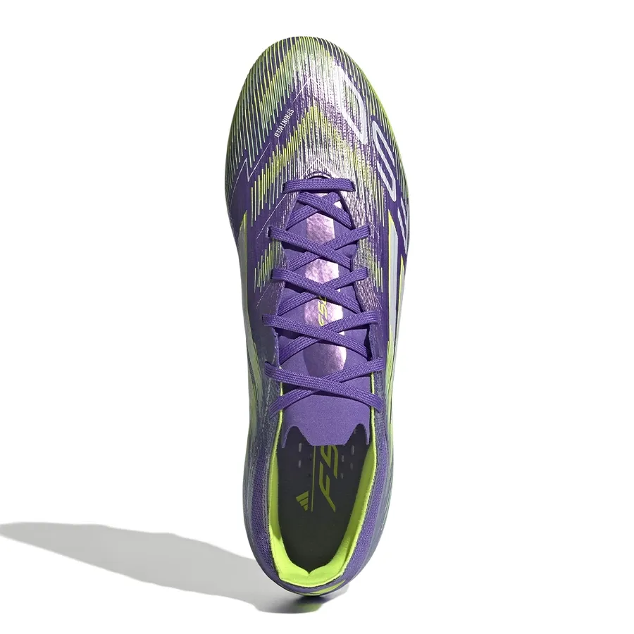 Imagen 3 de 7 de Botines adidas F50 Pro Fg-VIOLETA/BLANCO/VERDE FLUOR