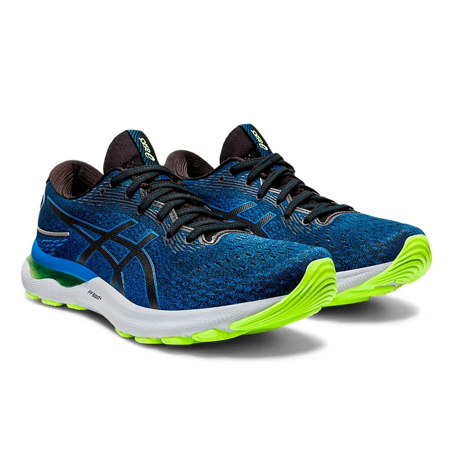 Imagen 0 de 6 de Zapatillas Asics Gel Ninbus 24 Standar M-MARINO/NEGRO/LIMA