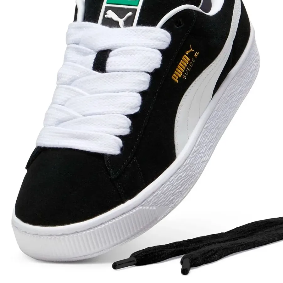 Imagen 6 de 7 de Zapatillas Puma Suede XL Wns-NEGRO/BLANCO