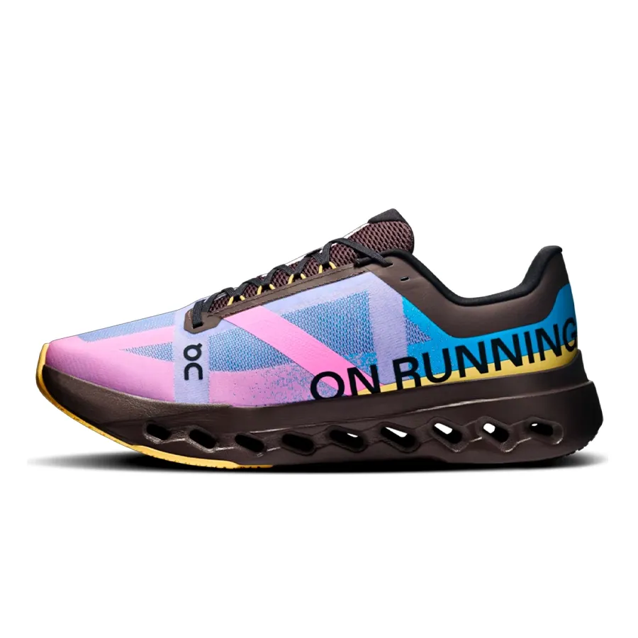 Imagen 2 de 6 de Zapatillas On Cloudsurfer Next-ROSA/AZUL/NEGRO