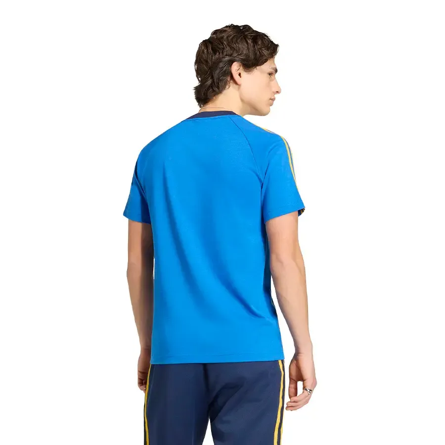 Imagen 1 de 5 de Remera adidas originals Boca Juniors-AZUL FRANCIA/AMARILLO