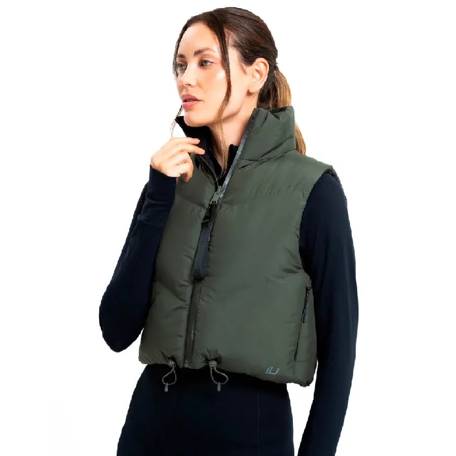 Imagen 2 de 3 de Chaleco Iu Sport Harmony Puffer-VERDE