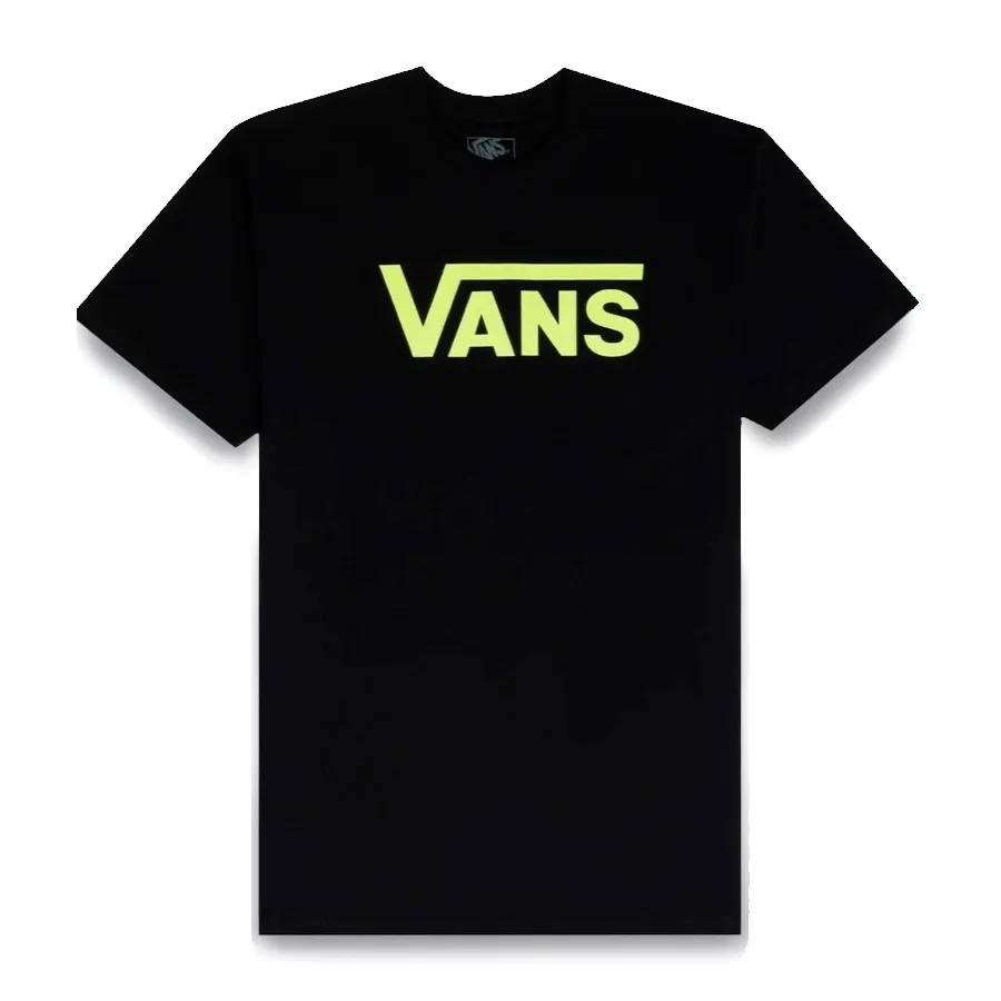 Imagen 1 de 4 de Remera Vans Classic-NEGRO/AMARILLO
