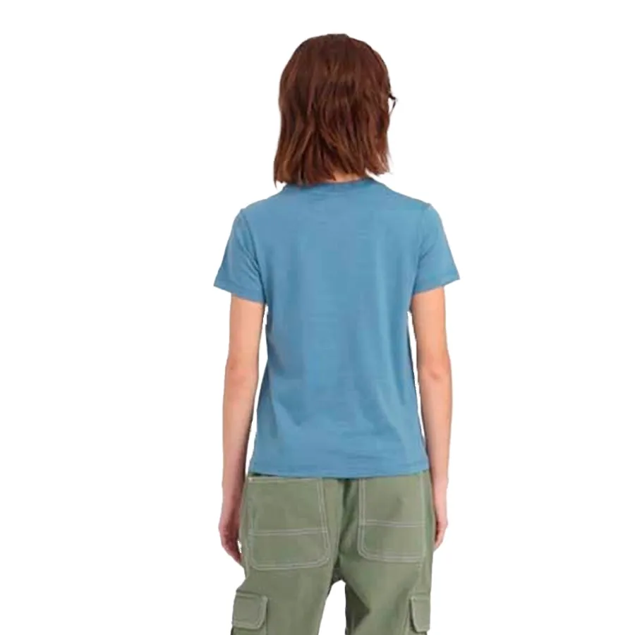 Imagen 1 de 3 de Remera Vans Oval SS Crew-AZUL/BLANCO