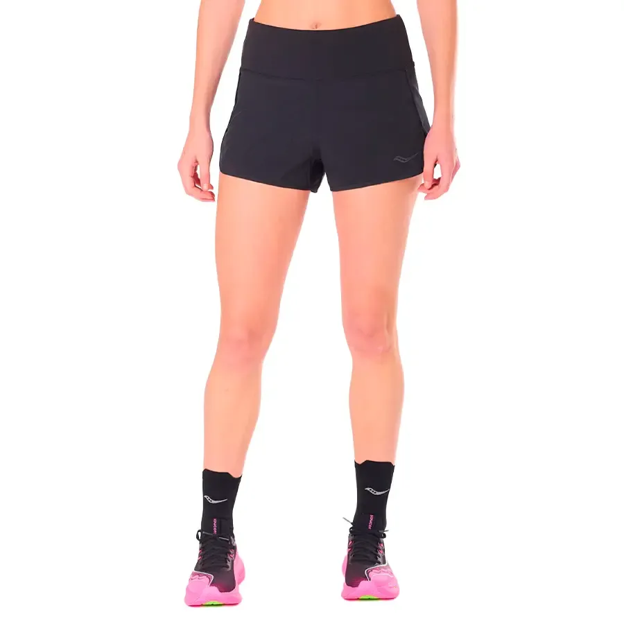 Imagen 0 de 5 de Short Saucony Outpace 2.5" Split-NEGRO