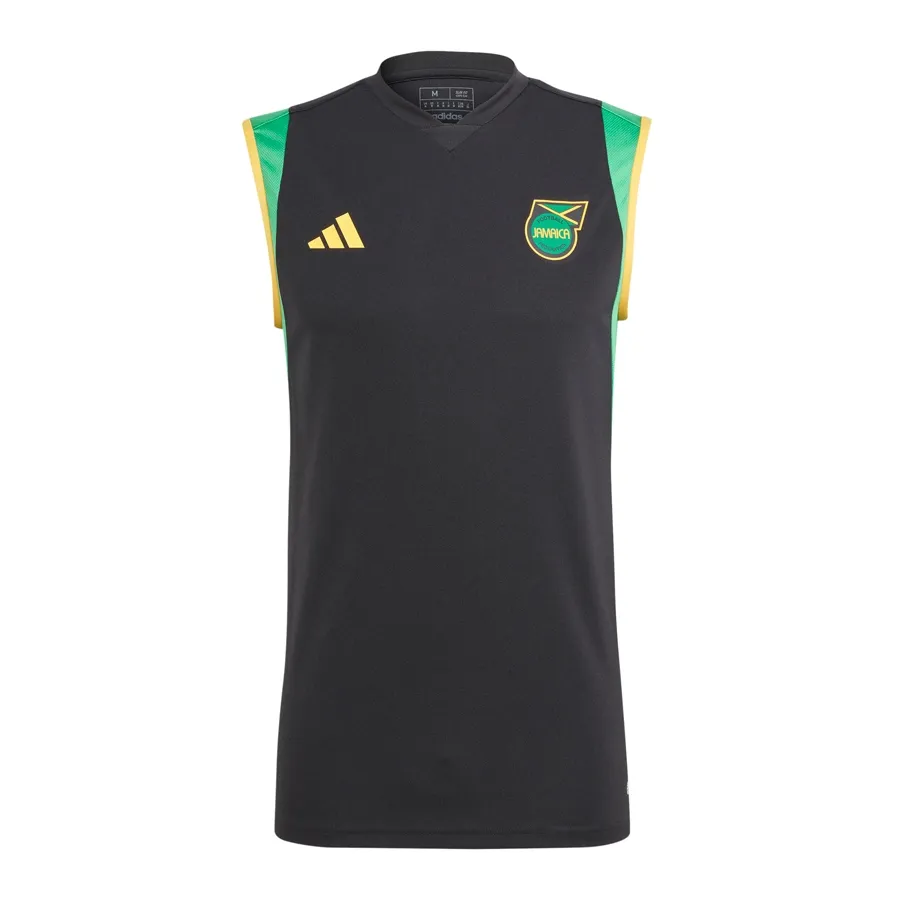 Imagen 0 de 6 de Musculosa adidas Tiro 23 Jamaica-NEGRO/VERDE/AMARILLO