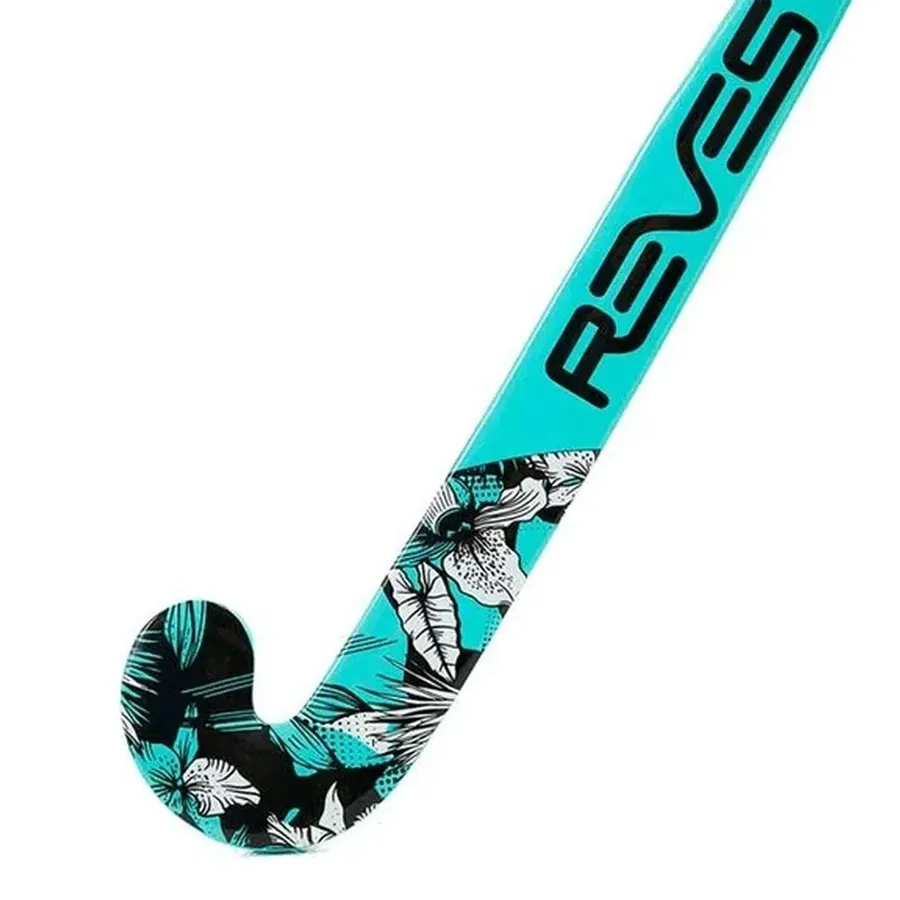 Imagen 3 de 4 de Palo De Hockey Reves Varsity Finish Paint-MENTA/NEGRO