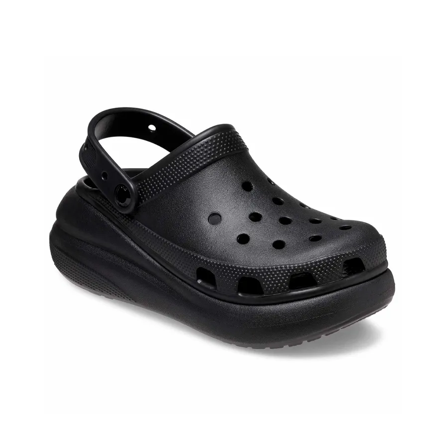 Imagen 1 de 5 de Ojotas Crocs Classic Crush Clog-NEGRO/NEGRO