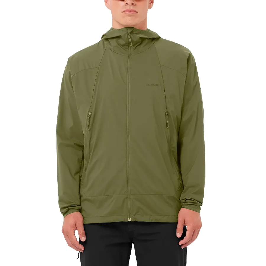 Imagen 0 de 8 de Campera Salomon Outwind-VERDE