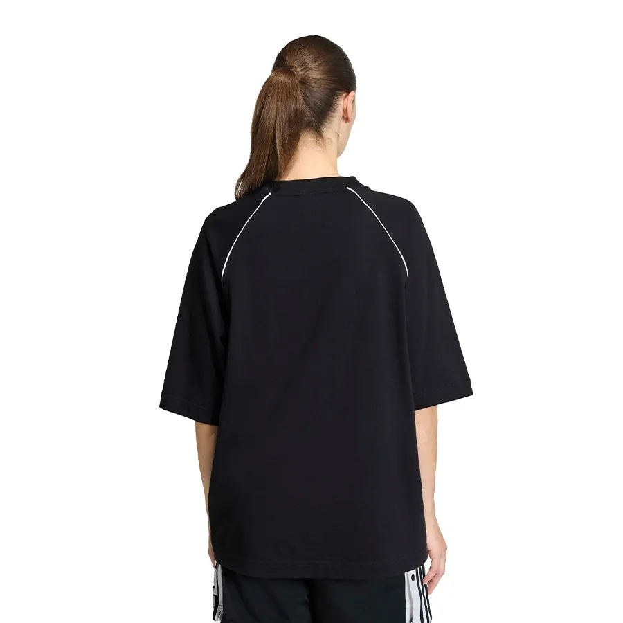 Imagen 1 de 5 de Remera adidas originals Oversize Adilenium-NEGRO/BLANCO