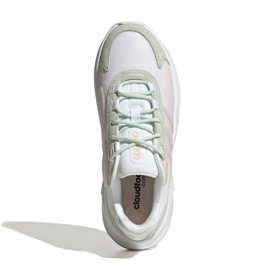 Imagen 3 de 7 de Zapatillas adidas Ozelle-BLANCO/VERDE/ROSA