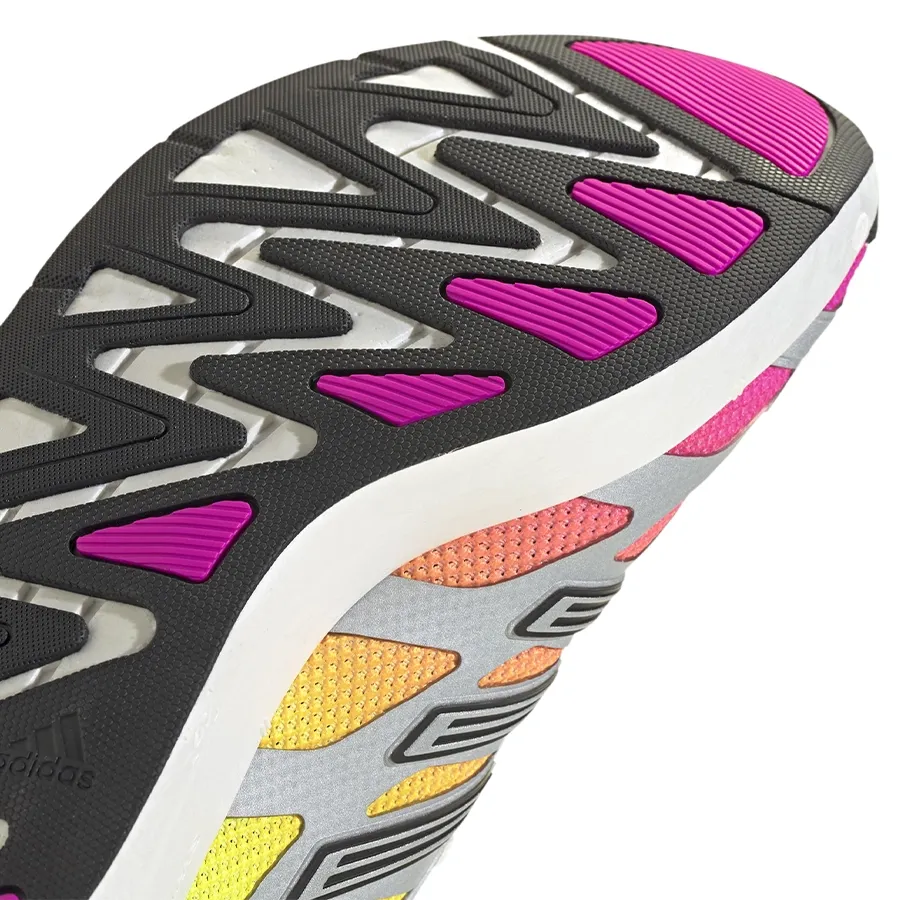 Imagen 7 de 8 de Zapatillas adidas Adizero Aruku-AMARILLO FLUOR/FUCSIA/GRIS