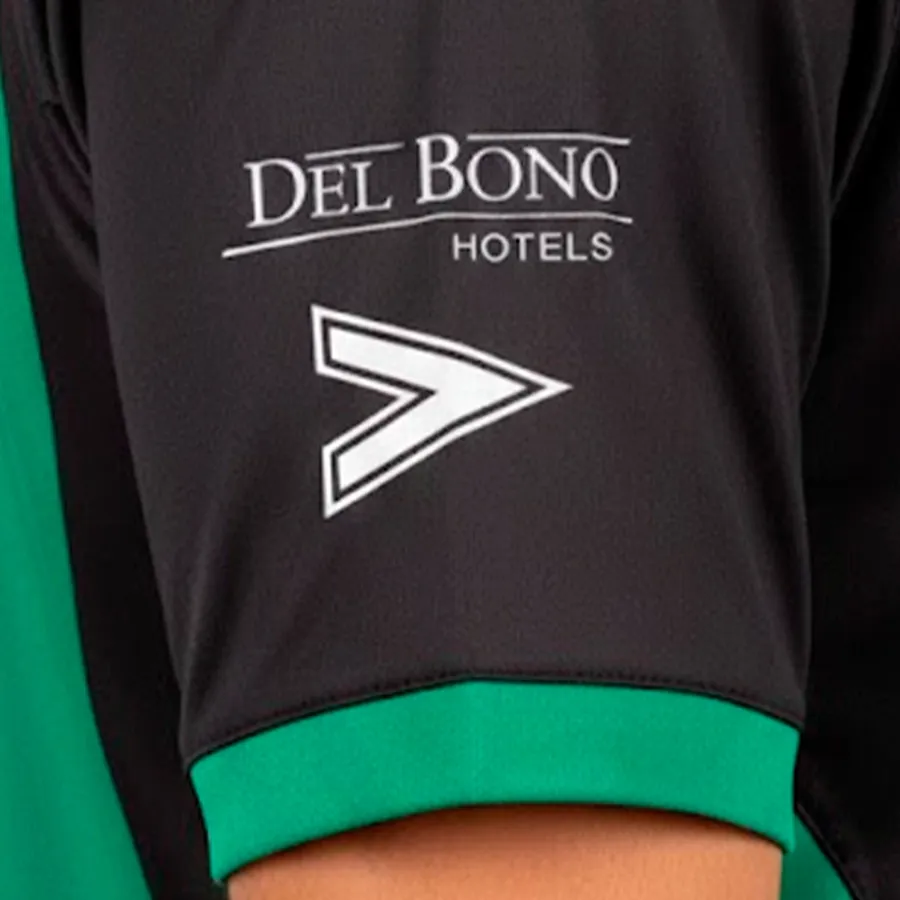Imagen 2 de 5 de Camiseta Mitre Oficial San Martin de San Juan-VERDE/NEGRO