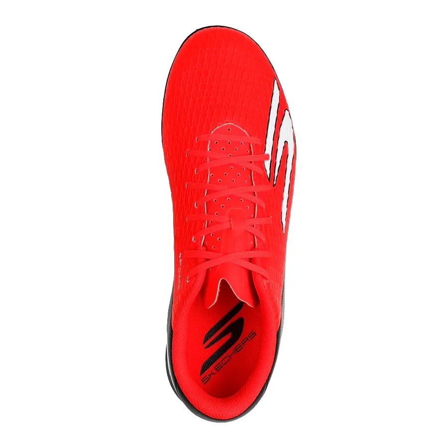 Imagen 3 de 5 de Botines Skechers Skx 2 Club Tf-ROJO/NEGRO/BLANCO