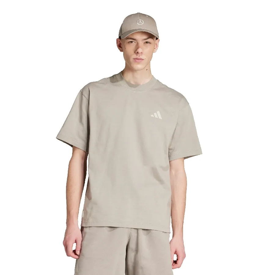 Imagen 0 de 4 de Remera adidas Sweat Mercedes Tee-BEIGE