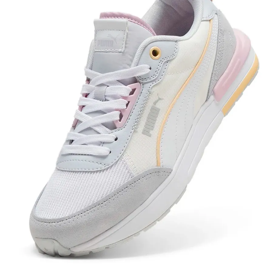 Imagen 3 de 5 de Zapatillas Puma R22-BLANCO/GRIS/AMARILLO