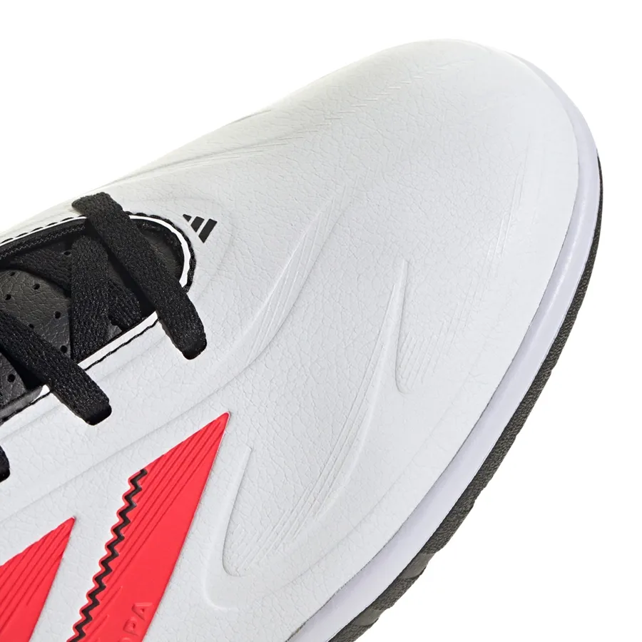 Imagen 6 de 7 de Botines adidas Copa Pure III Club Cancha Cubierta-NEGRO/NEGRO/NARANJA