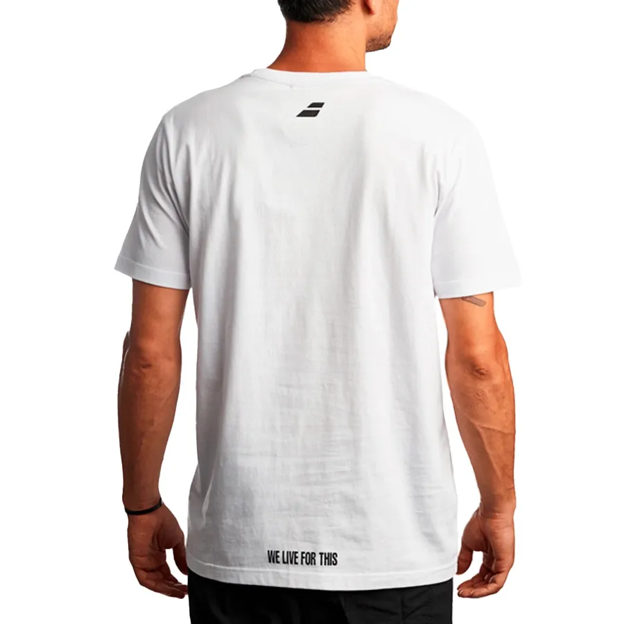 Imagen 2 de 3 de Remera Babolat Wall-BLANCO