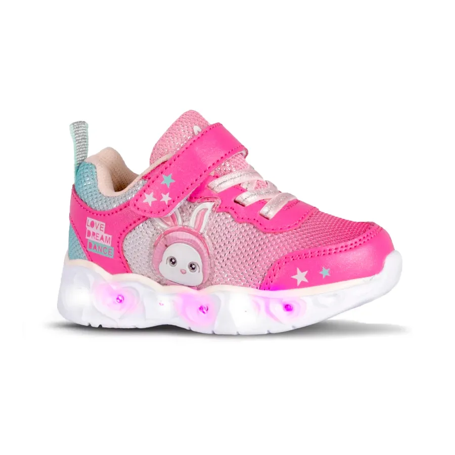Imagen 0 de 3 de Zapatillas Footy Little Rabbit-ROSA/BLANCO