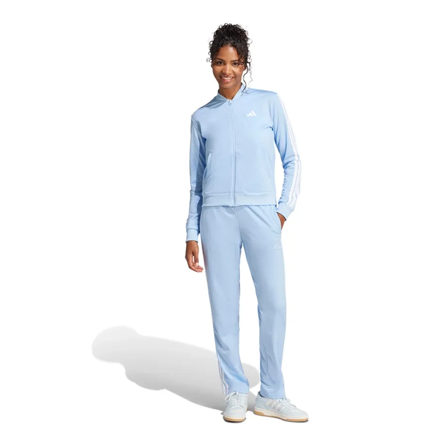 Imagen 0 de 7 de Conjunto adidas Deportivo Essentials 3 Rayas-CELESTE/BLANCO