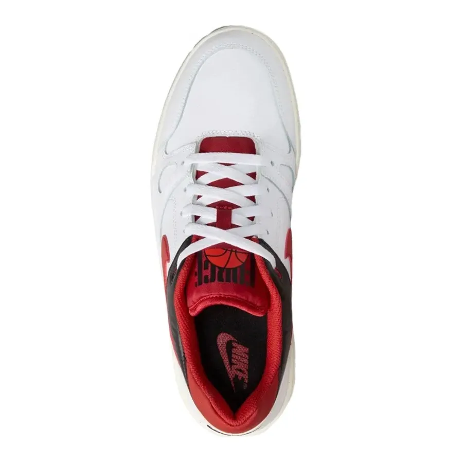 Imagen 3 de 7 de Zapatillas Nike Full Force Low-BLANCO/ROJO/NEGRO