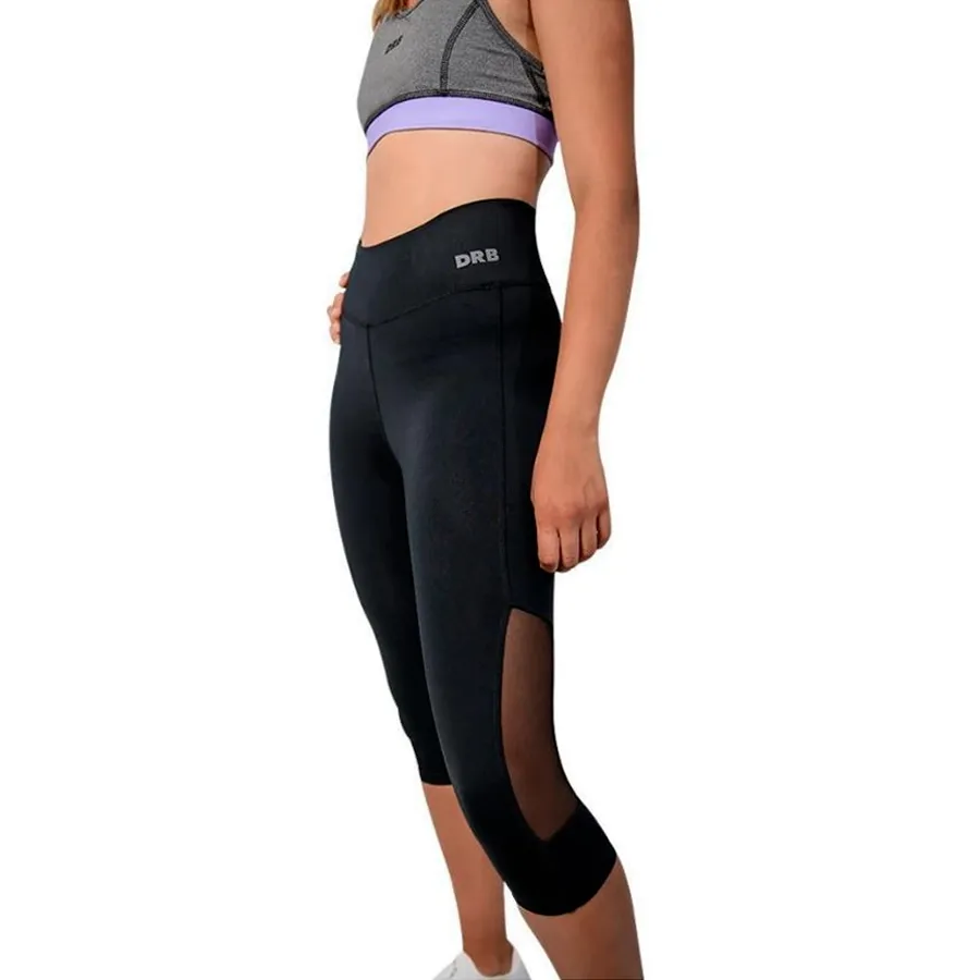 Imagen 1 de 2 de Calza DRB calza  3/4 Shades-NEGRO