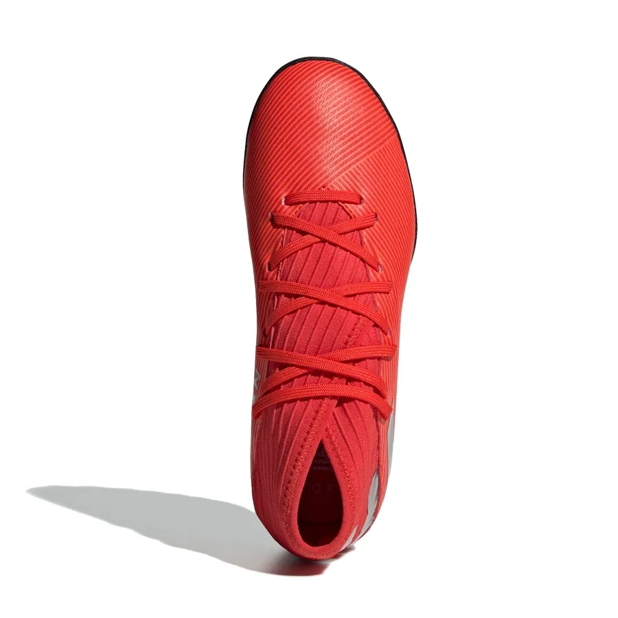 Imagen 1 de 6 de Botines adidas Nemeziz 19.3 TF J-ROJO/NEGRO/BLANCO