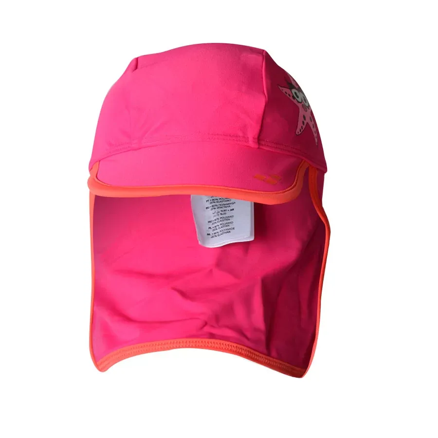 Imagen 2 de 3 de Gorra Arena Water Tribekids-ROSA/NARANJA