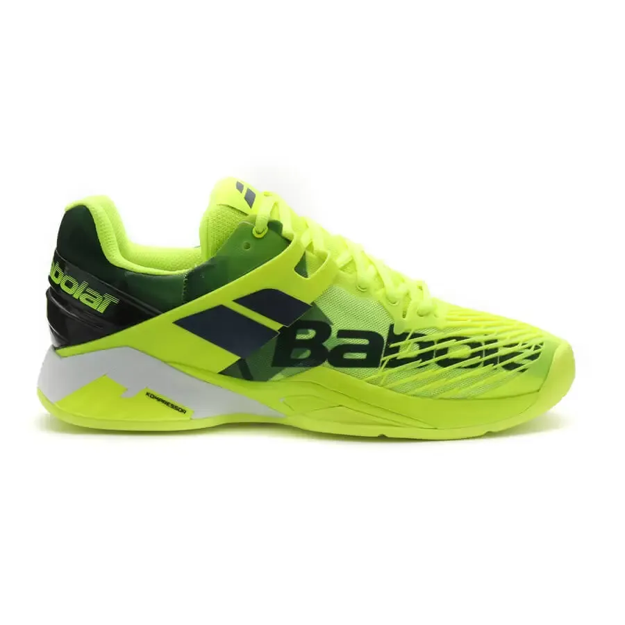 Imagen 4 de 5 de Zapatillas Babolat Propulse Fury Clay-AMARILLO/NEGRO
