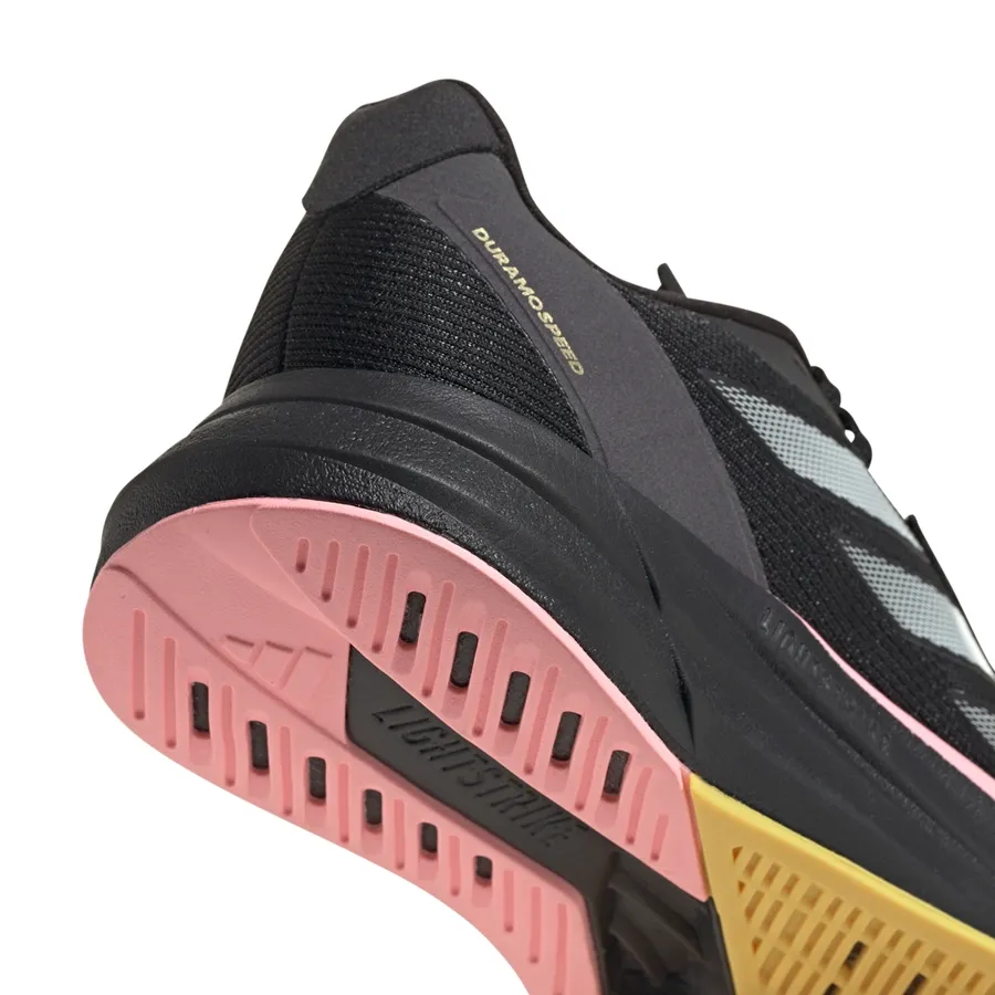 Imagen 5 de 7 de Zapatillas adidas Duramo Speed-NEGRO/NARANJA/ROSA