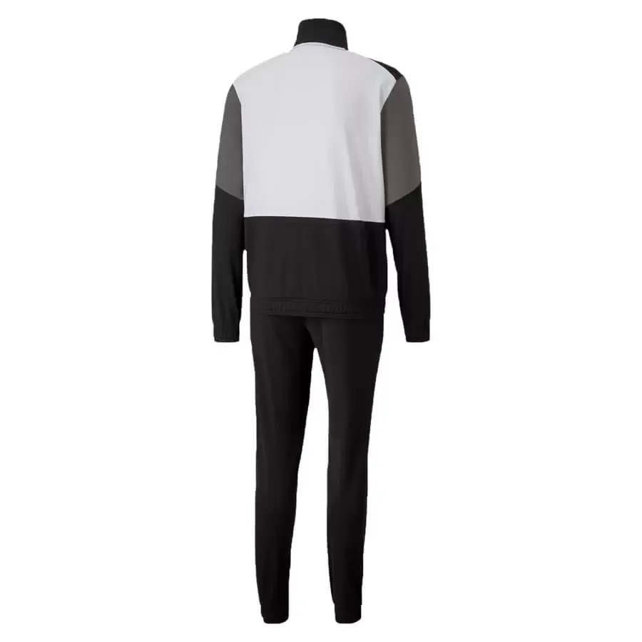 Imagen 0 de 4 de Conjunto Puma Deportivo Retro Para Hombre-NEGRO/BLANCO