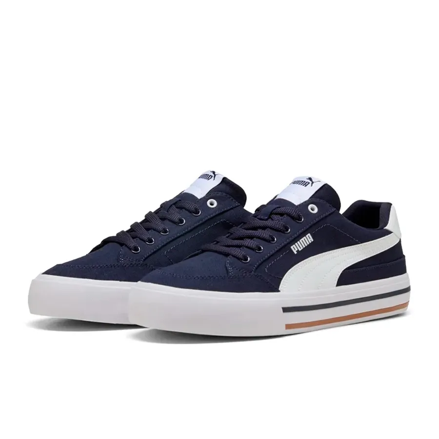 Imagen 1 de 6 de Zapatillas Puma Court Classic Vulc-MARINO/BLANCO